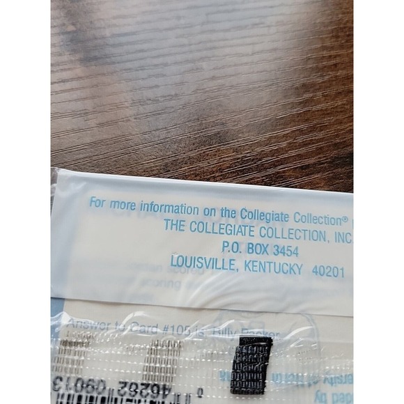 1989 Collegiate Collection North Carolina 8 Cards - Michael Jordan #65 on back - Picture 4 of 5